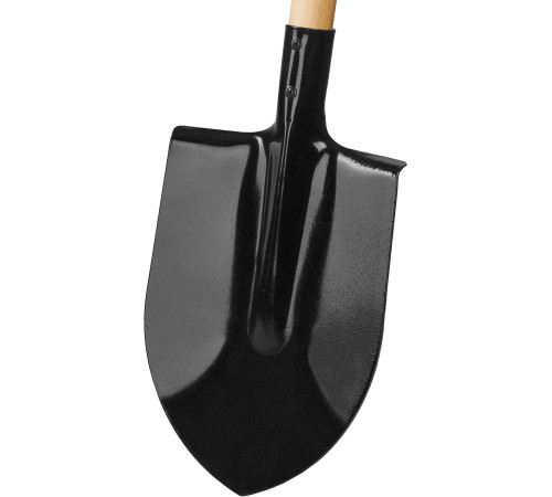 GRINDA 285 х 205 х 1400 мм, полотно 1.6 мм, закалено, деревянный черенок высш. сорт, штыковая лопата (421821) купить  в Сочи