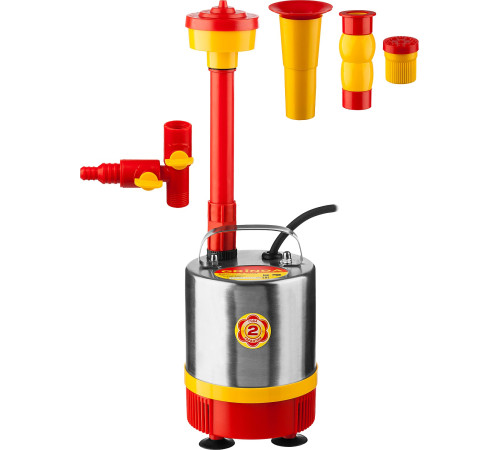 Насос GRINDA фонтанный д/чистой воды, нерж. сталь, 3 насадки, пропуск. способ. 1400 л/ч, высота подачи воды 1,9 м, 38 Вт купить  в Сочи