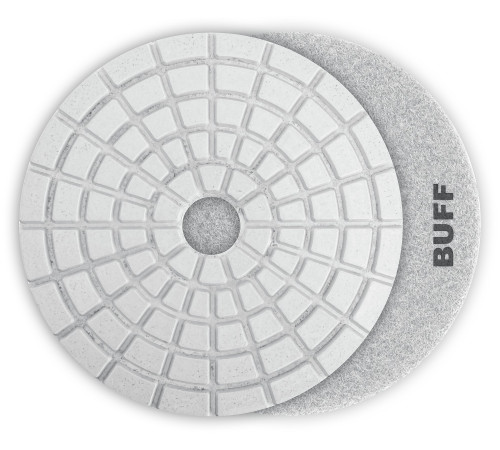 ЗУБР 125 мм, BUFF, мокрое шлифование, алмазный гибкий шлифовальный круг АГШК, Профессионал (29867-10000) купить  в Сочи