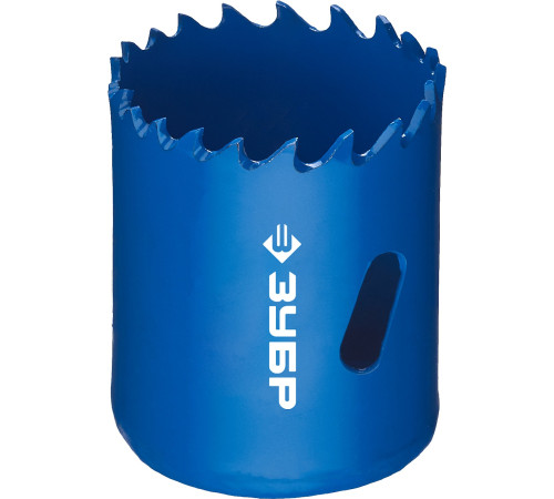 ЗУБР 41 мм, сталь Р6М5, биметаллическая коронка (29531-041) купить  в Сочи