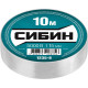 СИБИН 15 мм х 10 м, 5 000 В, белая, изолента ПВХ (1235-8) купить  в Сочи