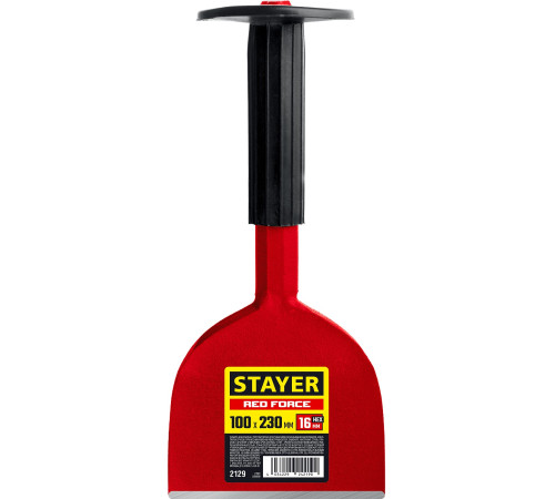 STAYER Red Force, 100 х 230 мм, зубило-конопатка с протектором (2129) купить  в Сочи