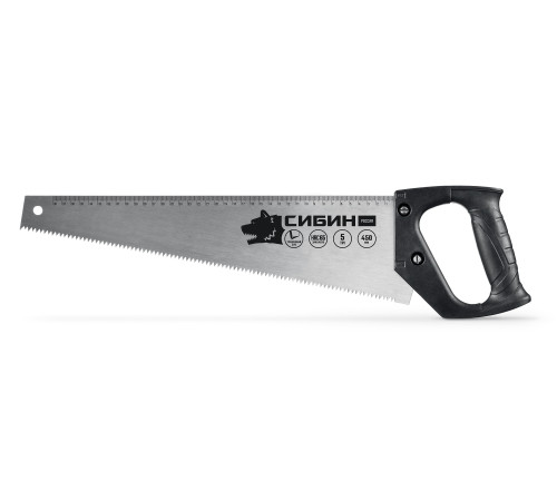 СИБИН БЫСТРЫЙ РЕЗ 450 мм, ножовка по дереву (15053-45) купить  в Сочи