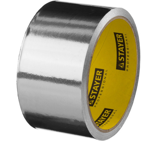STAYER ProTape, 50 мм, 10 м, до 120 °С, самоклеящаяся алюминиевая лента, Professional (12268-50-10) купить в Сочи STAYER ProTape, 50 мм, 10 м, до 120 °С, самоклеящаяся алюминиевая лента, Professional (12268-50-10) купить в Сочи