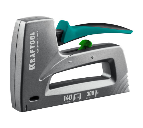 KRAFTOOL GRAND-140, тип 140 (G/11/57) 20GA (6 - 14 мм)/300 (16), алюминиевый рессорный степлер (3194) купить  в Сочи