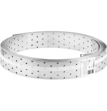 ЗУБР ПЛ-2.0, 60 x 2 мм, 10 м, цинк, перфорированная монтажная лента (310245-060)