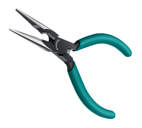 KRAFTOOL Kraft Mini, 140 мм, прецизионные тонкогубцы (220017-3-14) купить  в Сочи