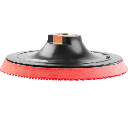 STAYER М14, d 125 мм, пластиковая, мягкая опорная тарелка на липучке для УШМ (35744-125) купить  в Сочи