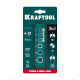 KRAFTOOL Woodsniper 121, 6 отверстий 4 - 12 мм, кондуктор для сверления под углом 45° и 90° (30073) купить в Сочи