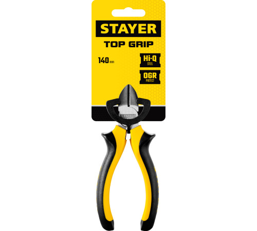 STAYER TOPGrip, 140 мм, бокорезы (2205-5-14) купить в Сочи STAYER TOPGrip, 140 мм, бокорезы (2205-5-14) купить в Сочи