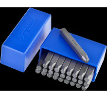 ЗУБР 6 мм, латиница, штамповочные буквенные клейма, Профессионал (21505-06)