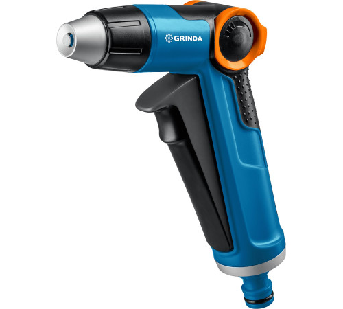 GRINDA X-R, с регулятором напора, плавная регулировка, курок спереди, двухкомпонентный, поливочный пистолет, PROLine (8-427113) купить  в Сочи