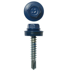 ЗУБР СКД 5005, 29 х 4.8 мм, синий насыщ., 400 шт, кровельный саморез, Профессионал (4-300315-48-029-5005)