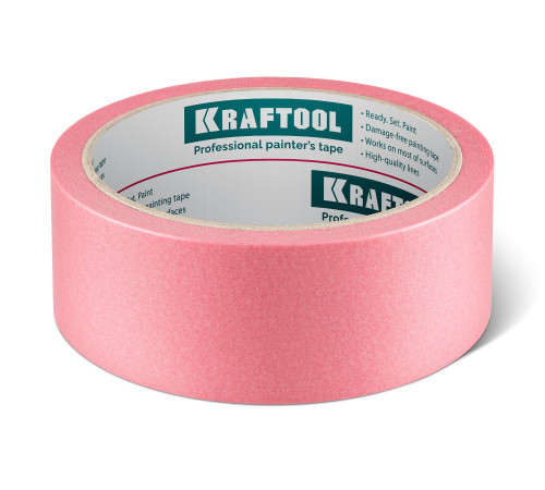 KRAFTOOL #200 Delicate 38 мм х 30 м, для деликатных и недавно окрашенных поверхностей, малярная лента (12102-38) купить  в Сочи