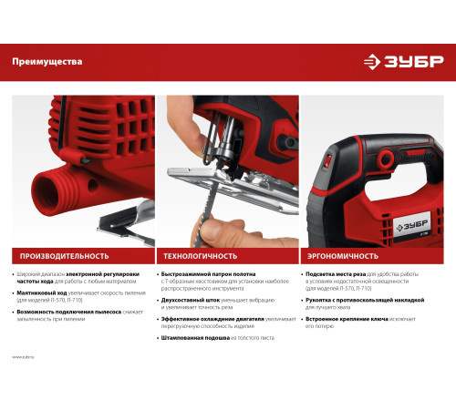 ЗУБР 400 Вт, 55 мм, электрический лобзик (Л-400) купить  в Сочи