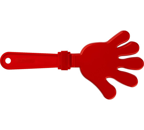 ЗУБР 28 см, пластиковая, красная, ладошка-хлопушка болельщика (69999) купить  в Сочи