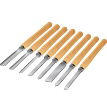 STAYER Wood Master, 8 предм., набор ручных резцов по дереву, Professional (1836)