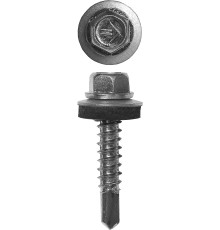 ЗУБР СКМ, 75 х 5.5 мм, цинк, 800 шт, кровельный саморез, Профессионал (4-300310-55-075)