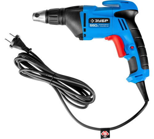 ЗУБР УНИВЕРСАЛ, 550 Вт, 10 Н·м, сетевой шуруповерт (ЗСШ-550-45) купить  в Сочи