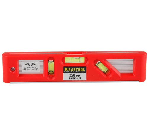 KRAFTOOL Director, 220 мм, магнитный компактный уровень, Pro (1-34863-022) купить  в Сочи