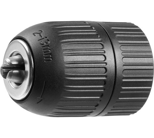 ЗУБР 13 мм, 1/2″, быстрозажимной патрон для дрели (2907-13-1/2) купить  в Сочи