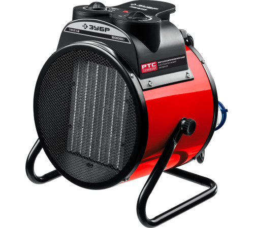 ЗУБР 5 кВт, электрическая тепловая пушка (ТПК-5Р) купить  в Сочи