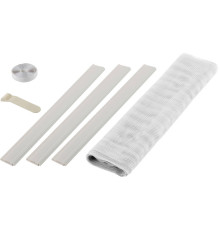 STAYER Comfort, белая, для двери, 1.0 х 2.2 м, с крепежной лентой, противомоскитная сетка (12500-10-22)