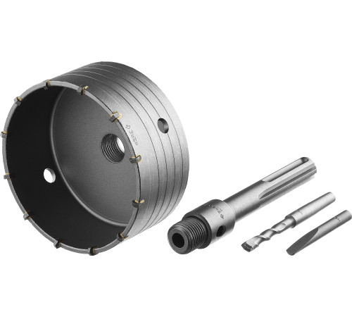 ЗУБР 125 мм, SDS - max, 12Т, коронка по бетону с державкой, Профессионал (2918-125) купить в Сочи ЗУБР 125 мм, SDS - max, 12Т, коронка по бетону с державкой, Профессионал (2918-125) купить в Сочи