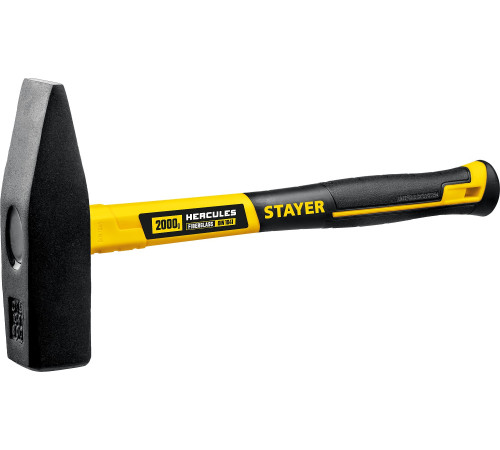 STAYER Hercules, Fiberglass, 2000 г, слесарный молоток, Professional (20050-20) купить в Сочи STAYER Hercules, Fiberglass, 2000 г, слесарный молоток, Professional (20050-20) купить в Сочи