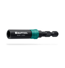 KRAFTOOL SLIM & LOCK, 68 мм, быстросъемный ударный адаптер для шуруповертов (26783-68)