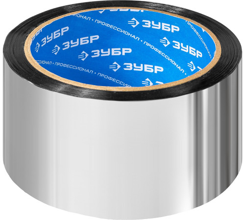 ЗУБР 48 мм, 50 м, 50 гр/м2, металлизированная клеящая лента (12260-50-50) купить  в Сочи