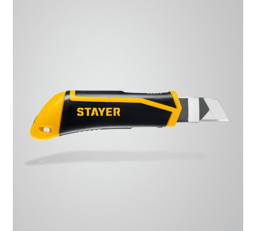 STAYER HERCULES-25, 25 мм, нож с винтовым фиксатором (09147) купить в Сочи STAYER HERCULES-25, 25 мм, нож с винтовым фиксатором (09147) купить в Сочи
