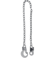 ЗУБР СЦ-1 карабины из оцинкованной стали, длина - 1.42м, выполнен из цепи, одноплечный строп (11588)