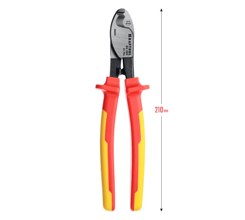 KRAFTOOL KS-20V, 1000 В, d 11мм, 200мм, диэлектрический кабелерез (23333-20V) купить  в Сочи