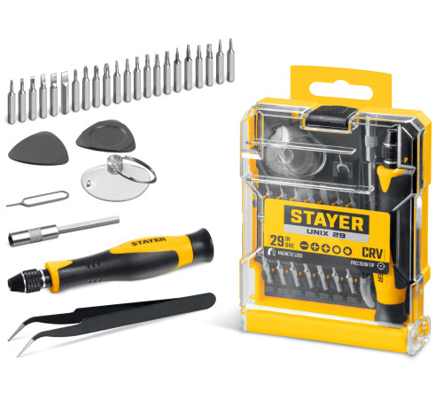 STAYER UNIX-29 набор для точных работ (25614) купить  в Сочи