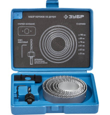 ЗУБР 6 коронок, 51-102 мм, набор коронок по дереву (2955-H08)