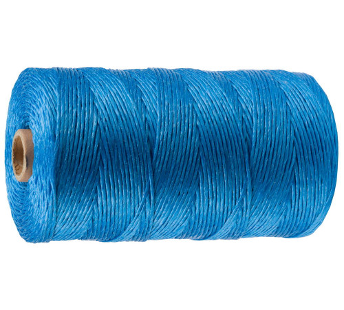 STAYER d 1.5 мм, 500 м, 800 текс, 32 кгс, синий, полипропиленовый шпагат (50075-500) купить  в Сочи