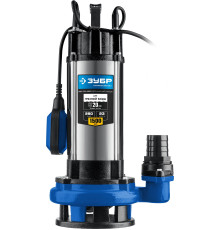 ЗУБР 1500 Вт, дренажный насос с большим напором для грязной воды, Профессионал (НПГ-Т5-1500)
