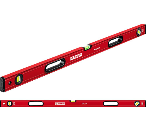 ЗУБР АТЛАНТ, 1200 мм, уровень с усиленным профилем (34585-120) купить  в Сочи