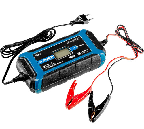 ЗУБР ЗУ-160, 12 В, 8 А, интеллектуальное зарядное устройство для аккумуляторов, Профессионал (59303) купить  в Сочи