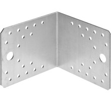 ЗУБР УК-2.0, 90 x 105 x 105 x 2 мм, цинк, крепежный уголок (310126-90-105)