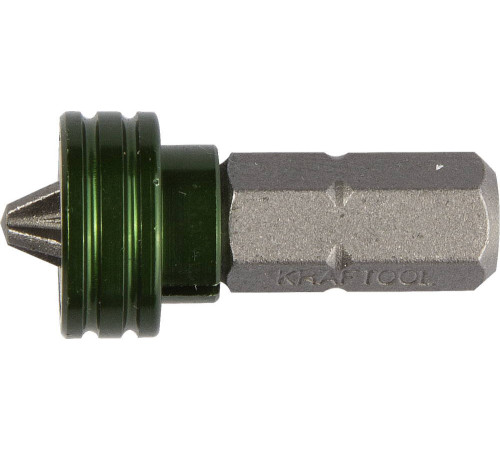 KRAFTOOL Magnet-X PH2, 25 мм, 1 шт, бита с магнитным держателем-ограничителем (26128-2-25-1) купить в Сочи KRAFTOOL Magnet-X PH2, 25 мм, 1 шт, бита с магнитным держателем-ограничителем (26128-2-25-1) купить в Сочи