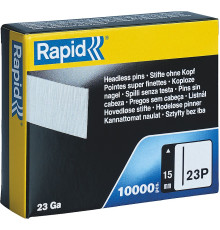 RAPID тип 23Р, 15 мм, 1000 шт, закаленные супертвердые гвозди (5001358)