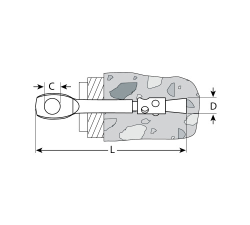 ЗУБР 6 х 60 мм, 100 шт, потолочный анкер с кольцом (4-302851-06-060) купить  в Сочи