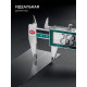 KRAFTOOL HC-150, 150 мм, штангенциркуль твердосплавный (34462-15) для точных измерений