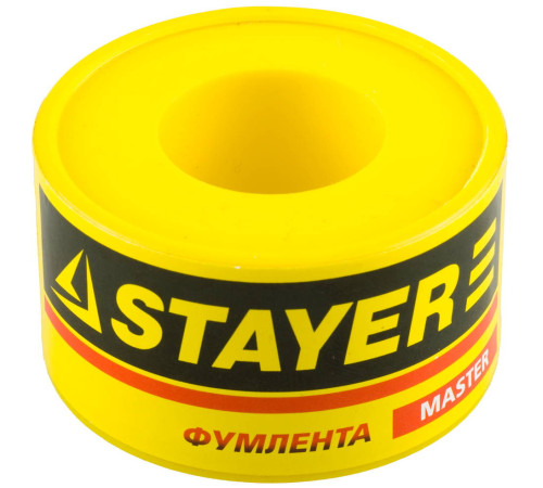 STAYER 0.075 мм х 25 мм х 10 м, 0.40 г/см3, ФУМ лента (12360-25-040) купить в Сочи STAYER 0.075 мм х 25 мм х 10 м, 0.40 г/см3, ФУМ лента (12360-25-040) купить в Сочи