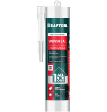 KRAFTOOL UNIVERSAL, 310 мл, белый, универсальный монтажный клей (41341)