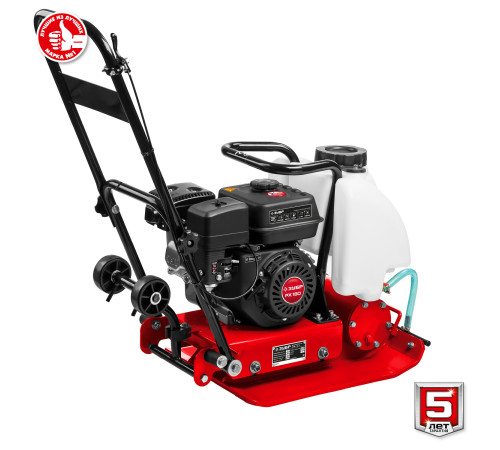 ЗУБР 15 кН, 80 кг, бензиновая виброплита (ВПБ-15 А) купить  в Сочи