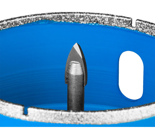 ЗУБР АГК, d 68 мм, (центр. сверло, трехгр. хвост, Р60), алмазная коронка, Профессионал (29850-68) купить  в Сочи