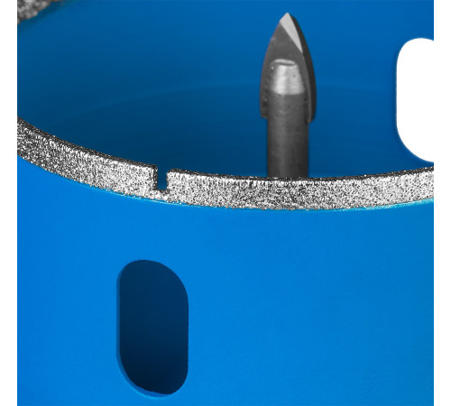 ЗУБР АГК, d 68 мм, (центр. сверло, трехгр. хвост, Р60), алмазная коронка, Профессионал (29850-68) купить  в Сочи